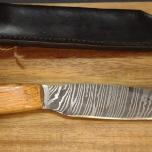 Twisted Damascus Knife