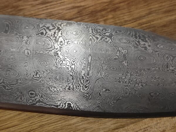 288 Layer Raindrop Damascus Drop Point Hunter - Image 3