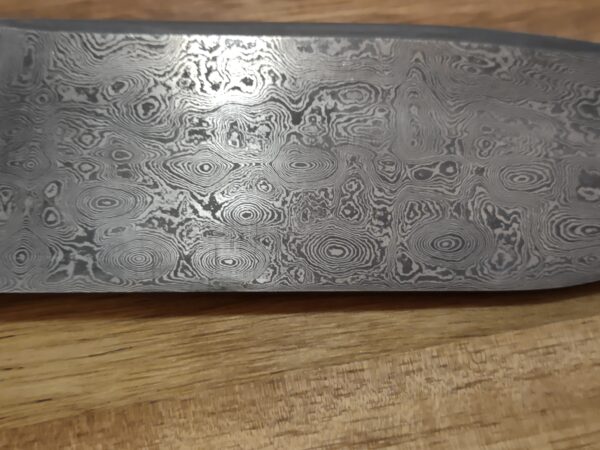288 Layer Raindrop Damascus Drop Point Hunter - Image 5