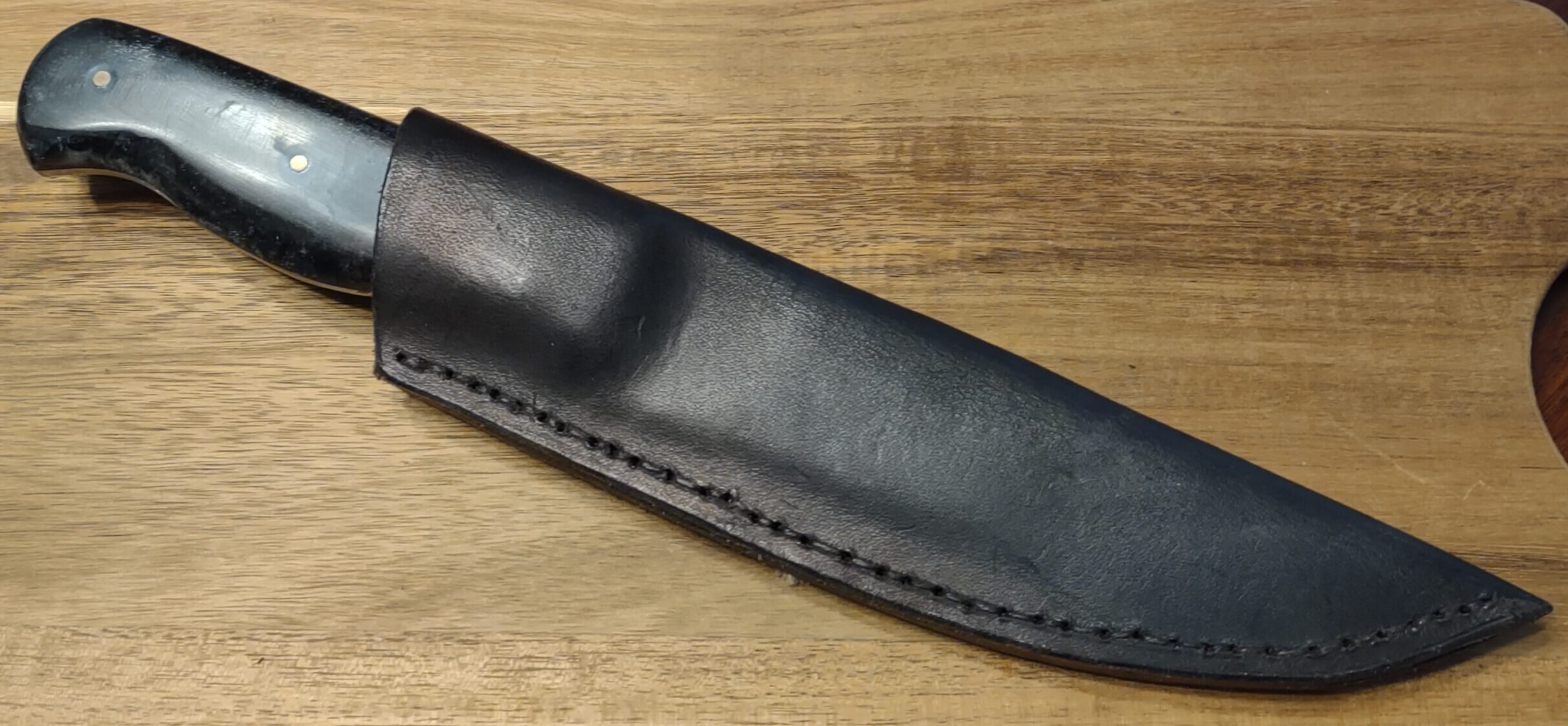 200 Layer Ladder Pattern Damascus knife - Image 2