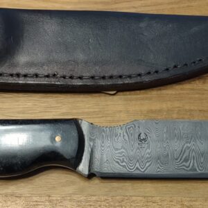 200 Layer Ladder Pattern Damascus knife