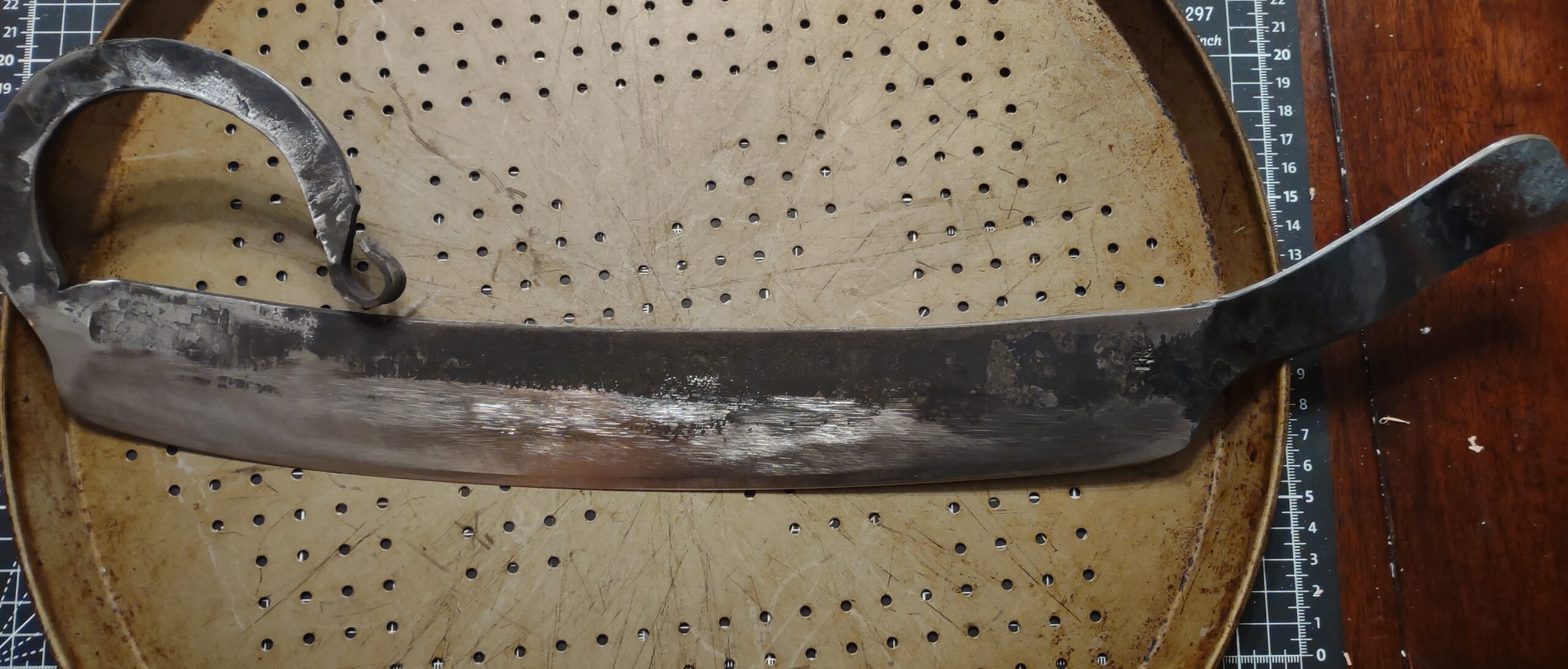 Hand Forged Pizza Rocker - Image 3