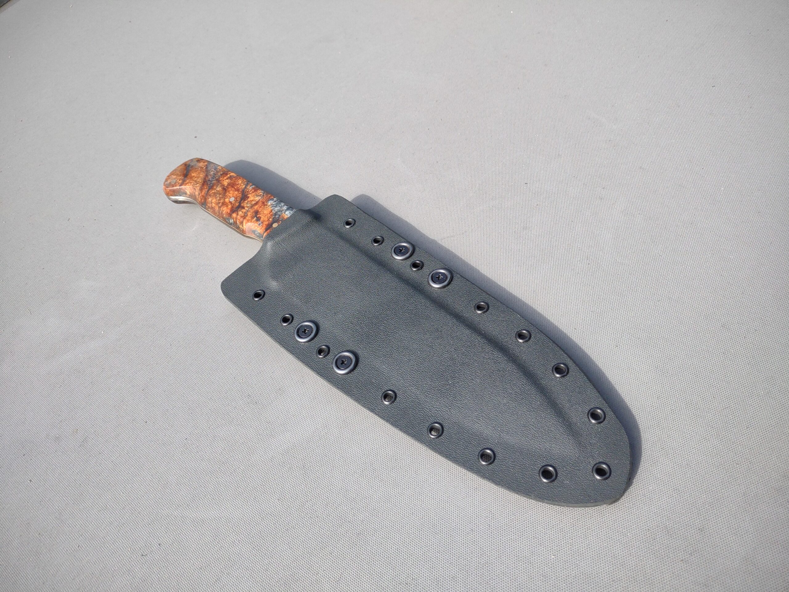 Cu-Mai Copper Damascus knife - Image 3