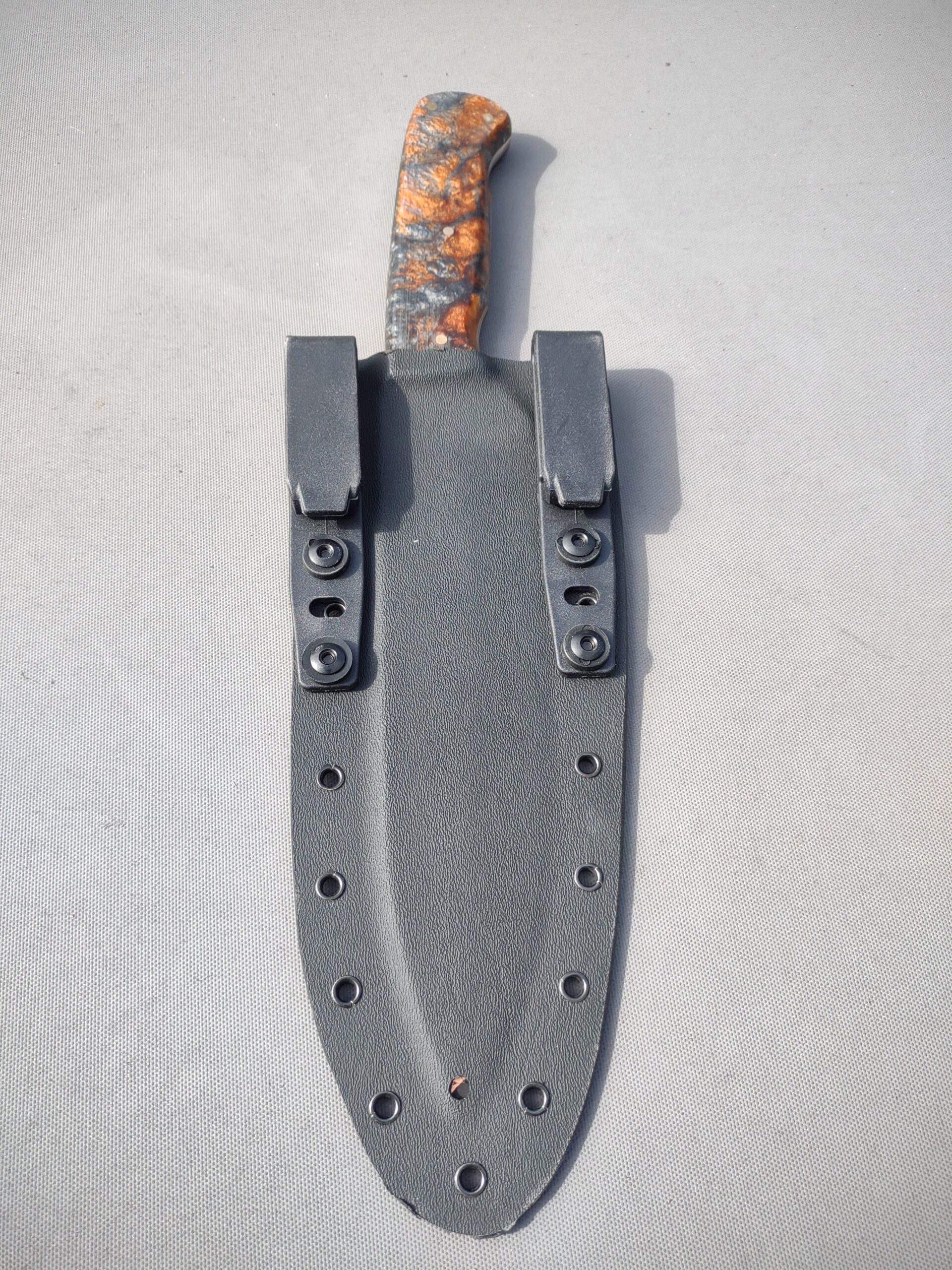 Cu-Mai Copper Damascus knife - Image 2
